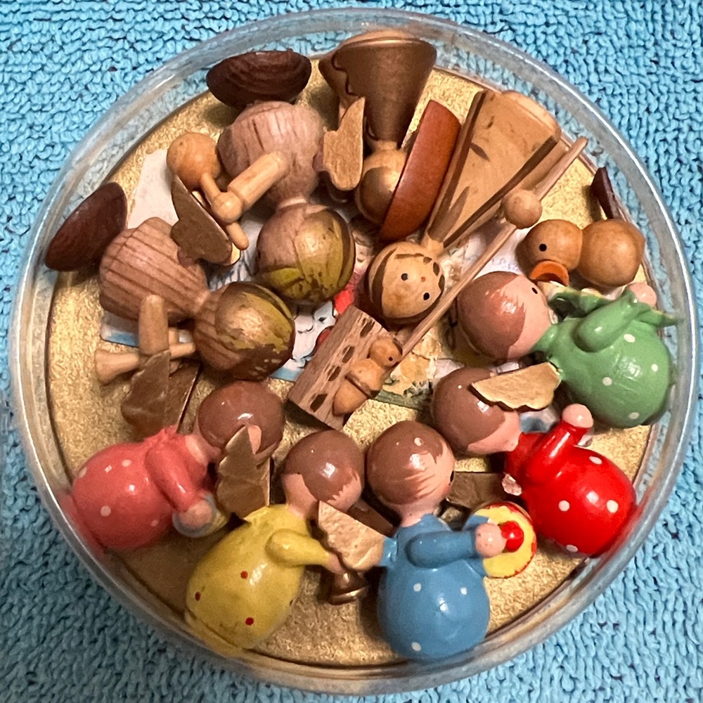 Miniature Musical Angel & Nativity Sets